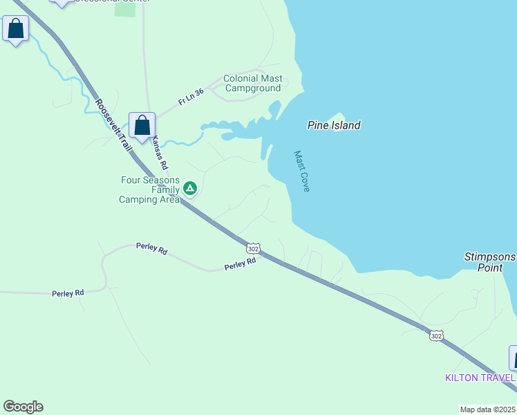 map of restaurants, bars, coffee shops, grocery stores, and more near 1713 Roosevelt Trail in Naples