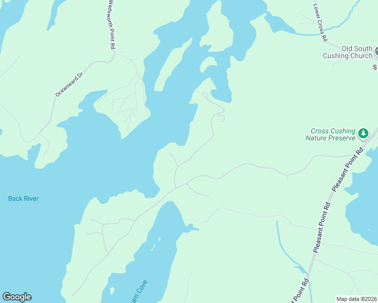 map of restaurants, bars, coffee shops, grocery stores, and more near 37 Ocean Ridge Road in Cushing