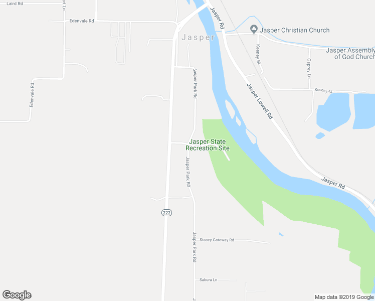 map of restaurants, bars, coffee shops, grocery stores, and more near 85581 Jasper Park Road in Pleasant Hill