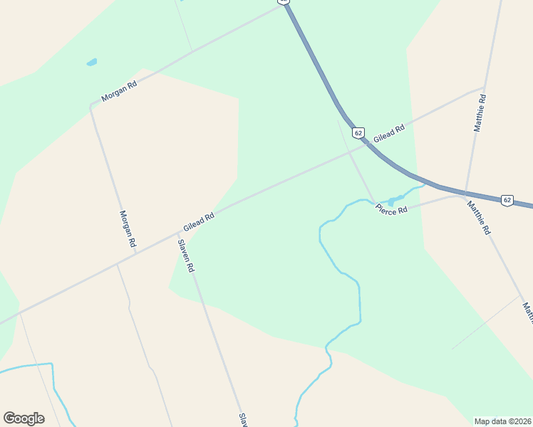 map of restaurants, bars, coffee shops, grocery stores, and more near 281 Gilead Road in Prince Edward