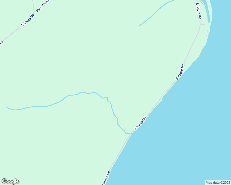 map of restaurants, bars, coffee shops, grocery stores, and more near 19590 South Shore Road in Three Mile Bay