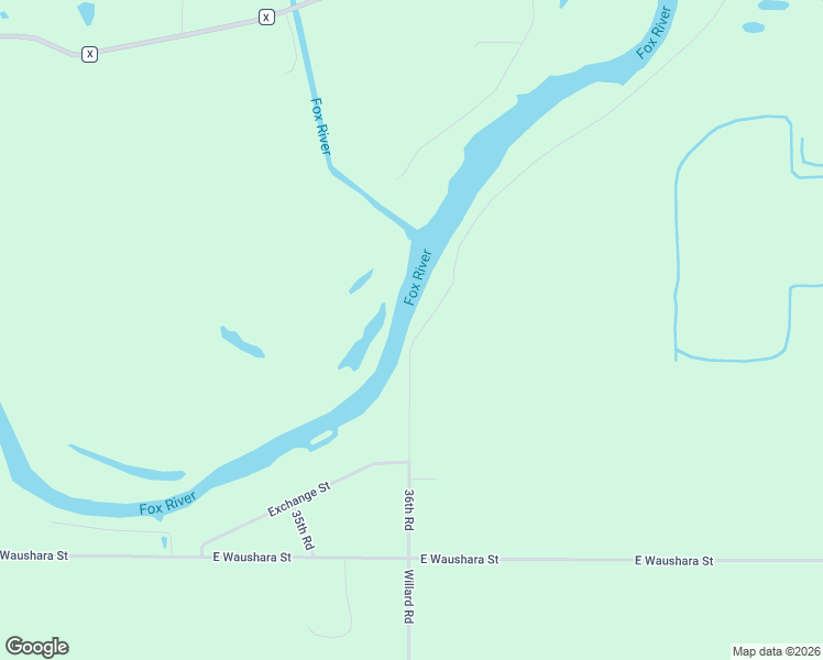 map of restaurants, bars, coffee shops, grocery stores, and more near N260 36th Road in Berlin