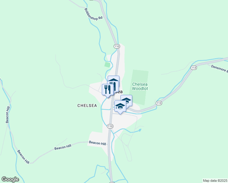 map of restaurants, bars, coffee shops, grocery stores, and more near in Chelsea