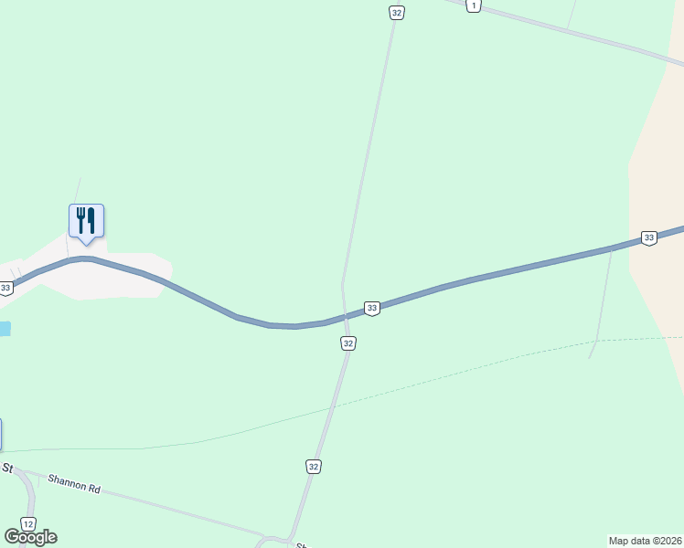 map of restaurants, bars, coffee shops, grocery stores, and more near 32 County Road 32 in Prince Edward