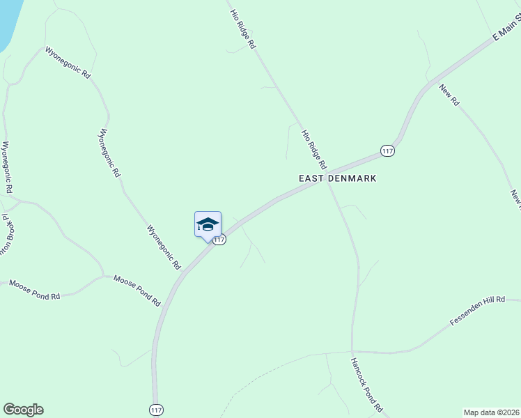 map of restaurants, bars, coffee shops, grocery stores, and more near 432 East Main Street in Denmark