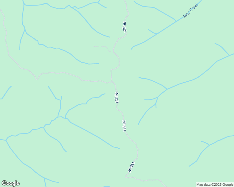 map of restaurants, bars, coffee shops, grocery stores, and more near National Forest Development Road 831 in Mapleton