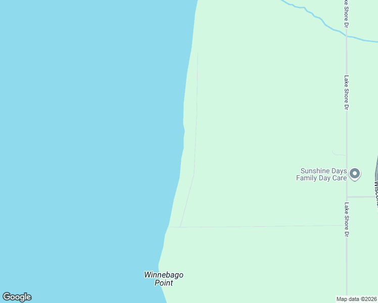 map of restaurants, bars, coffee shops, grocery stores, and more near N2825 Driftwood Beach Road in Chilton