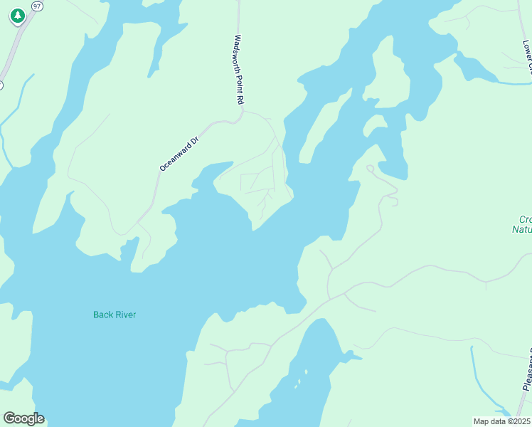 map of restaurants, bars, coffee shops, grocery stores, and more near 6 Eel Grass Lane in Friendship
