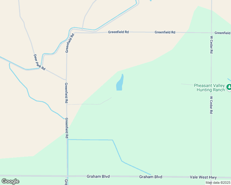 map of restaurants, bars, coffee shops, grocery stores, and more near 3850 Greenfield Road in Vale