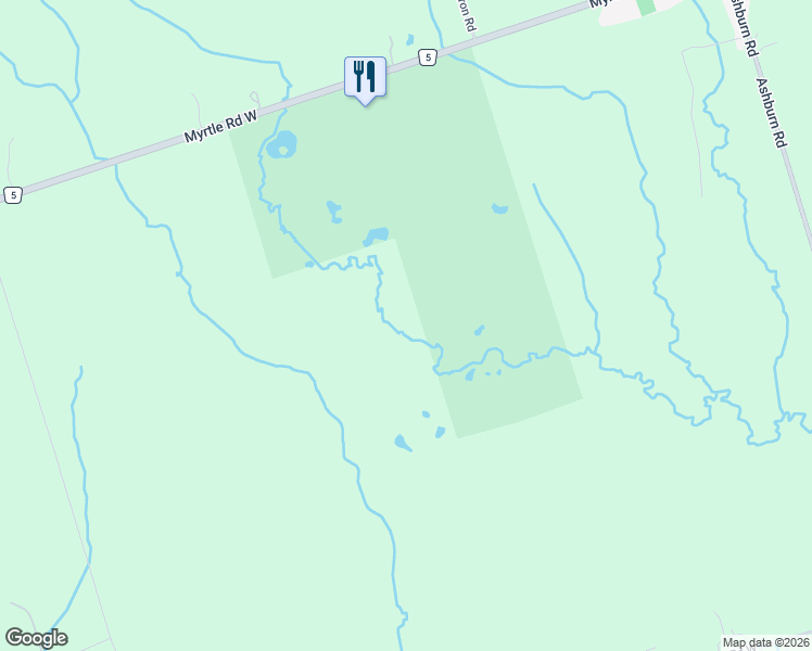 map of restaurants, bars, coffee shops, grocery stores, and more near in Regional Municipality of Durham