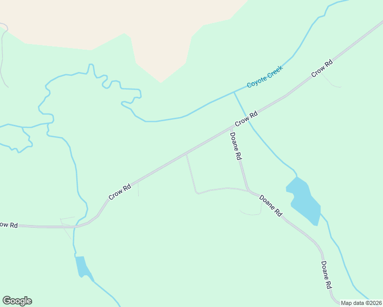 map of restaurants, bars, coffee shops, grocery stores, and more near 26614 Crow Road in Eugene