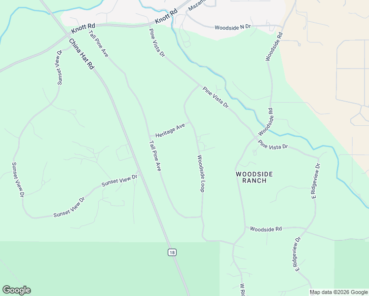 map of restaurants, bars, coffee shops, grocery stores, and more near 60377 Woodside Loop in Bend