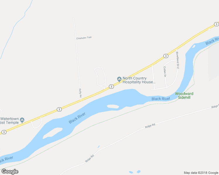 map of restaurants, bars, coffee shops, grocery stores, and more near 27076 Highway 3 in Watertown