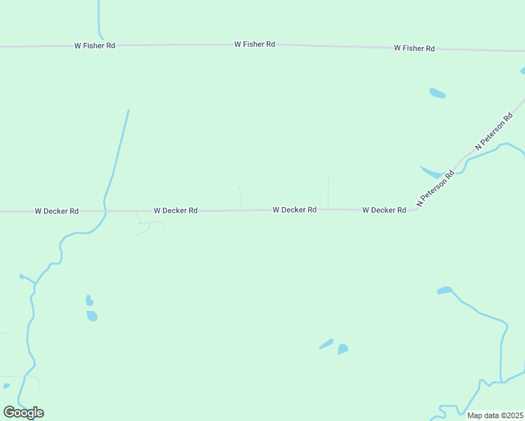 map of restaurants, bars, coffee shops, grocery stores, and more near 4800 West Decker Road in Ludington