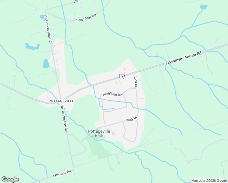 map of restaurants, bars, coffee shops, grocery stores, and more near 30 Archibald Road in King