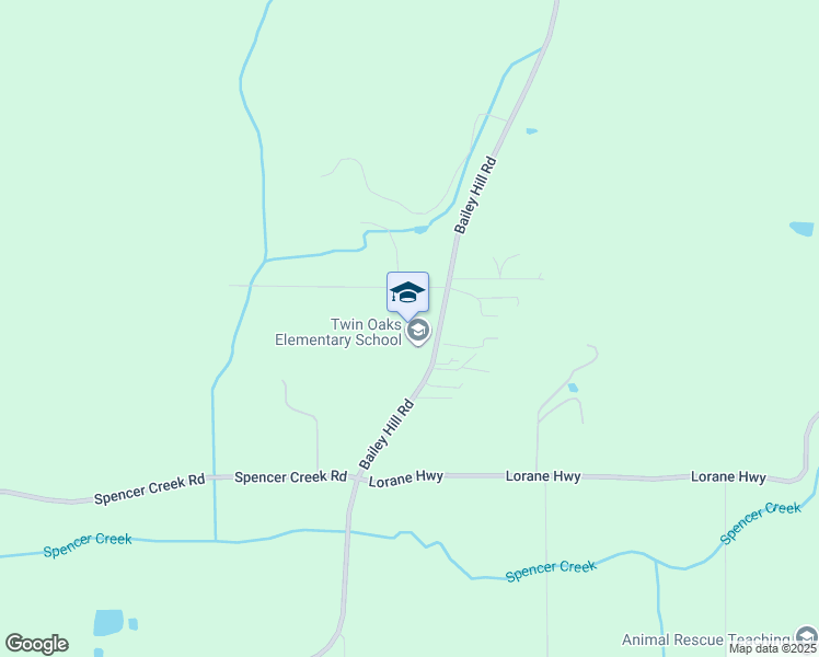 map of restaurants, bars, coffee shops, grocery stores, and more near 85916 Bailey Hill Road in Eugene