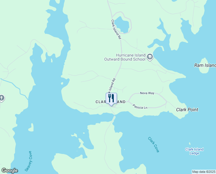 map of restaurants, bars, coffee shops, grocery stores, and more near 277 Clark Island Road in Saint George