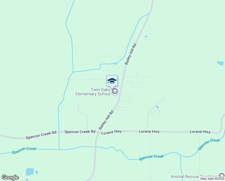 map of restaurants, bars, coffee shops, grocery stores, and more near 85916 Bailey Hill Road in Eugene