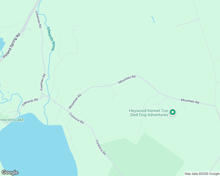 map of restaurants, bars, coffee shops, grocery stores, and more near 190 Mountain Road in Raymond