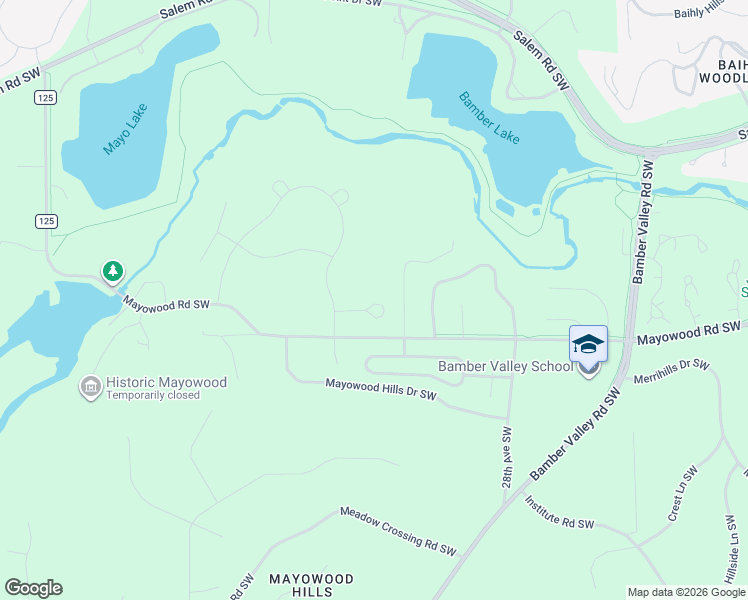 map of restaurants, bars, coffee shops, grocery stores, and more near 3001-3167 Mayowood Road Southwest in Rochester