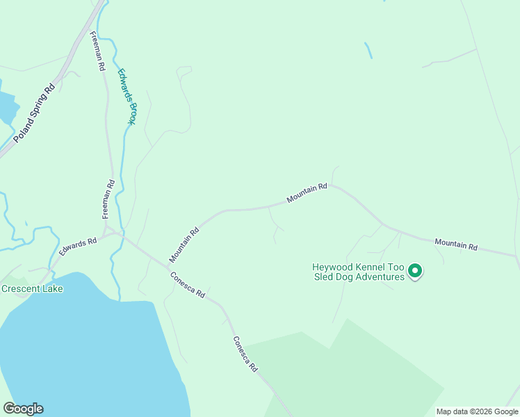 map of restaurants, bars, coffee shops, grocery stores, and more near 190 Mountain Road in Raymond