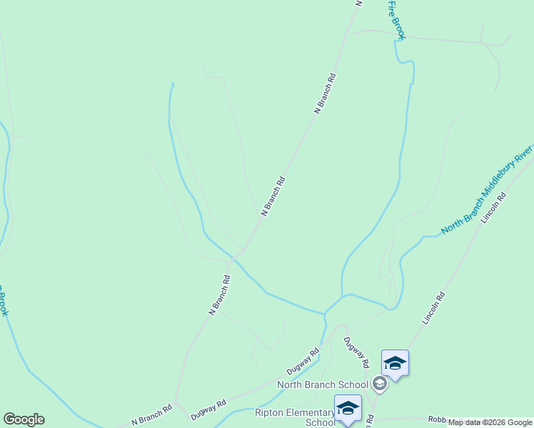 map of restaurants, bars, coffee shops, grocery stores, and more near 1316 North Branch Road in Lincoln