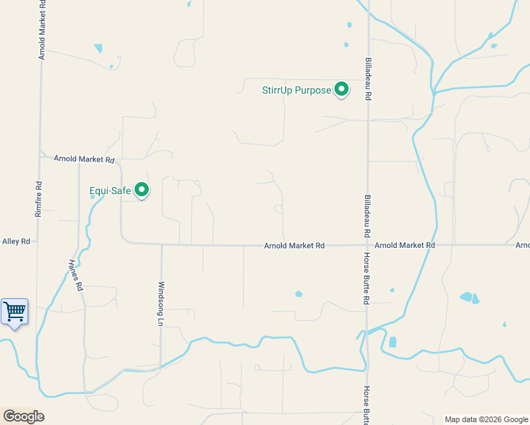 map of restaurants, bars, coffee shops, grocery stores, and more near 60376 Arnold Market Road in Bend