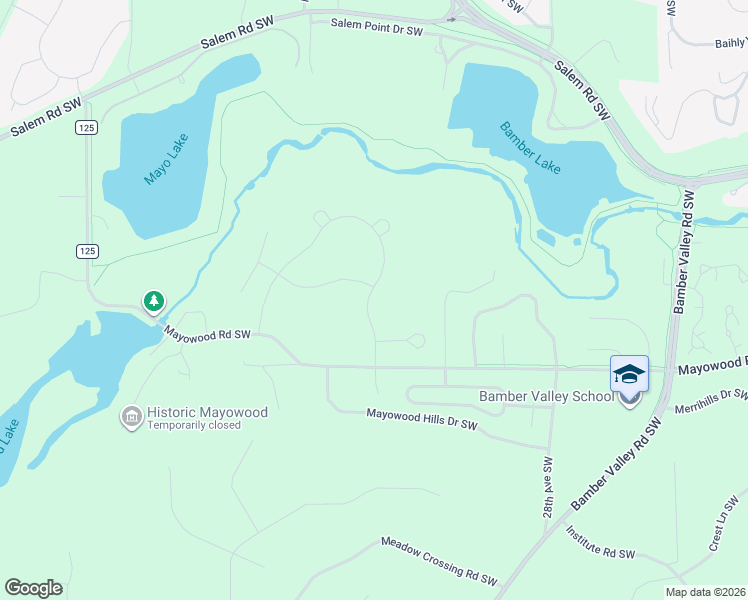 map of restaurants, bars, coffee shops, grocery stores, and more near 3001-3167 County Road 125 in Rochester