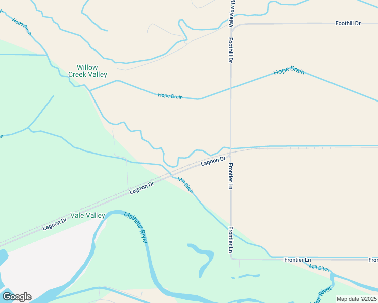 map of restaurants, bars, coffee shops, grocery stores, and more near 1523 Lagoon Drive in Vale