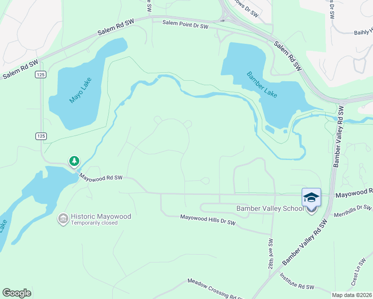 map of restaurants, bars, coffee shops, grocery stores, and more near 3001-3167 County Road 125 in Rochester