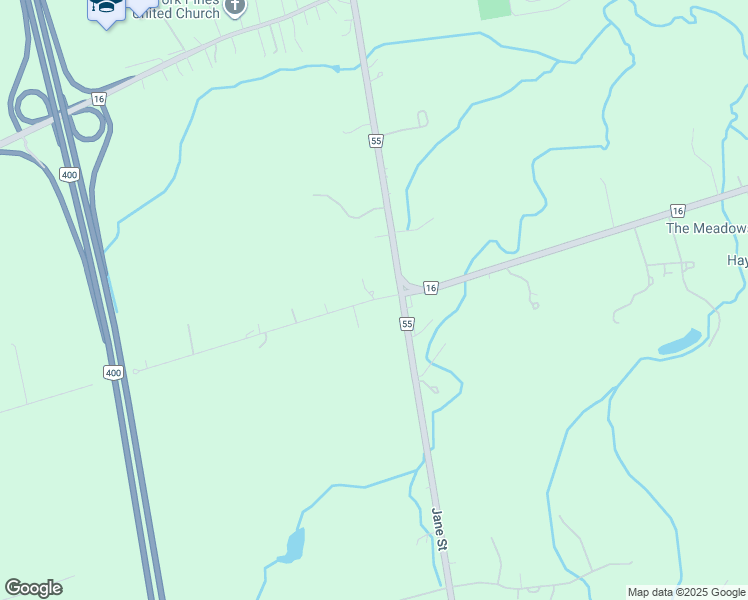 map of restaurants, bars, coffee shops, grocery stores, and more near 3310 18th Side Road in King City