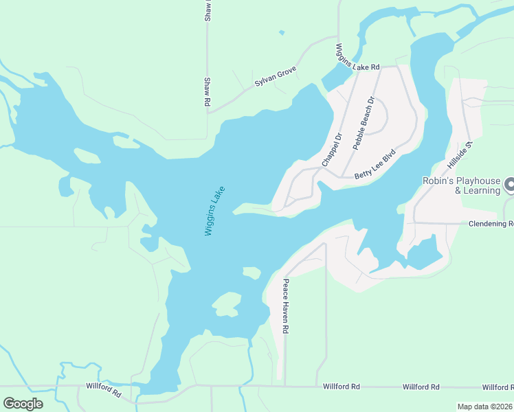 map of restaurants, bars, coffee shops, grocery stores, and more near 4388 Buick Trail in Gladwin