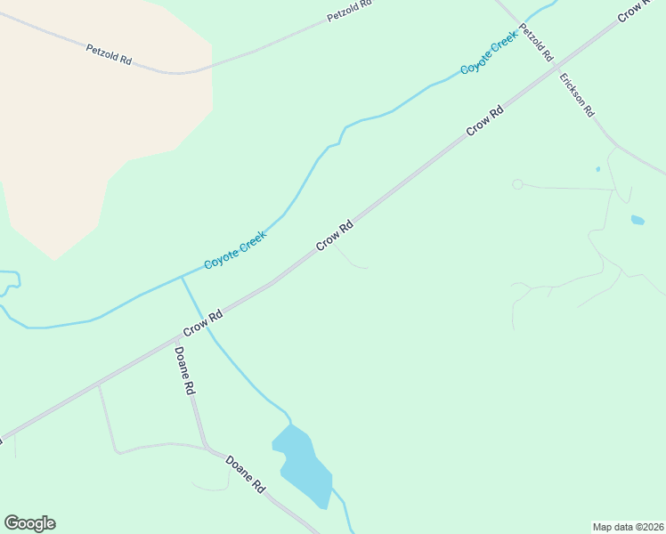 map of restaurants, bars, coffee shops, grocery stores, and more near 26948 Crow Road in Eugene