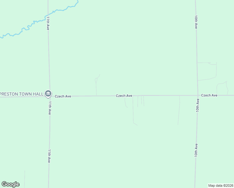 map of restaurants, bars, coffee shops, grocery stores, and more near 1060 Czech Avenue in Friendship