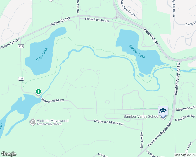 map of restaurants, bars, coffee shops, grocery stores, and more near 3175 Mayowood Road Southwest in Rochester