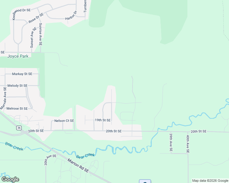 map of restaurants, bars, coffee shops, grocery stores, and more near 1782 36th Avenue Southeast in Rochester