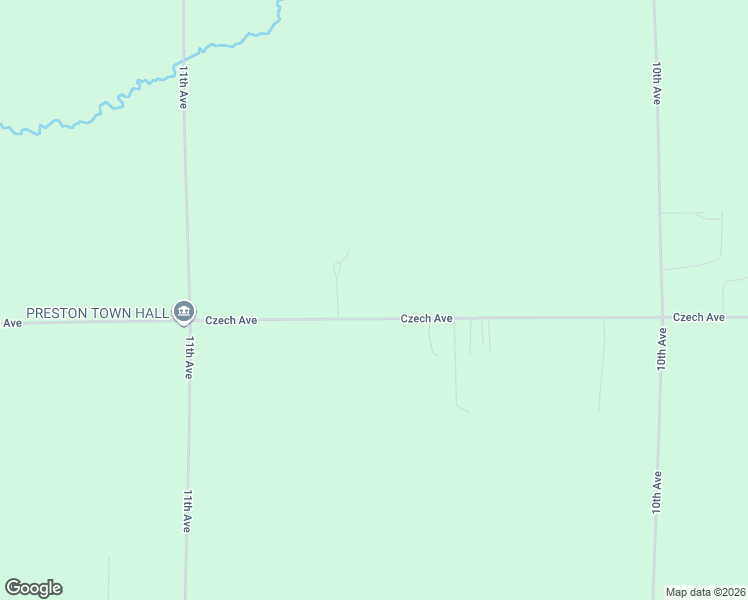 map of restaurants, bars, coffee shops, grocery stores, and more near 1060 Czech Avenue in Friendship