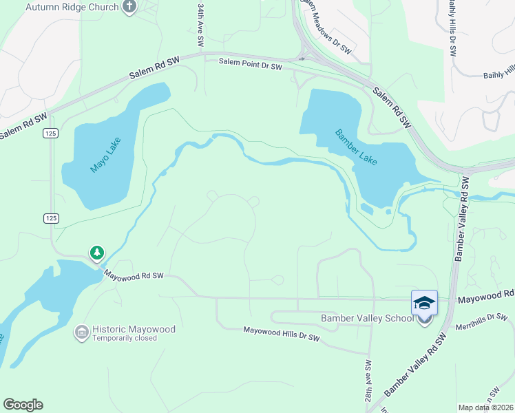 map of restaurants, bars, coffee shops, grocery stores, and more near 3175 Mayowood Road Southwest in Rochester