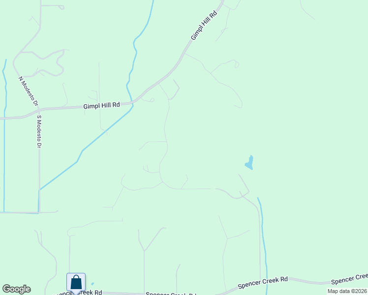 map of restaurants, bars, coffee shops, grocery stores, and more near 86131 Cherokee Drive in Eugene