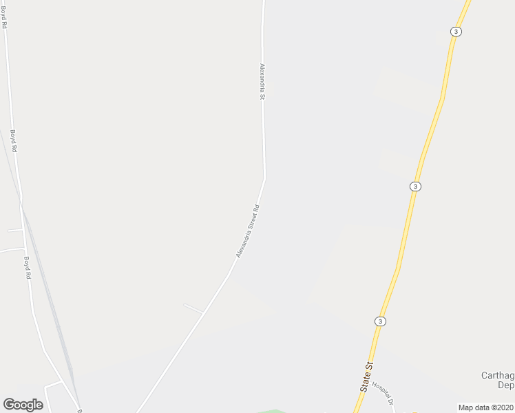 map of restaurants, bars, coffee shops, grocery stores, and more near 22428 Alexandria Street Road in Carthage