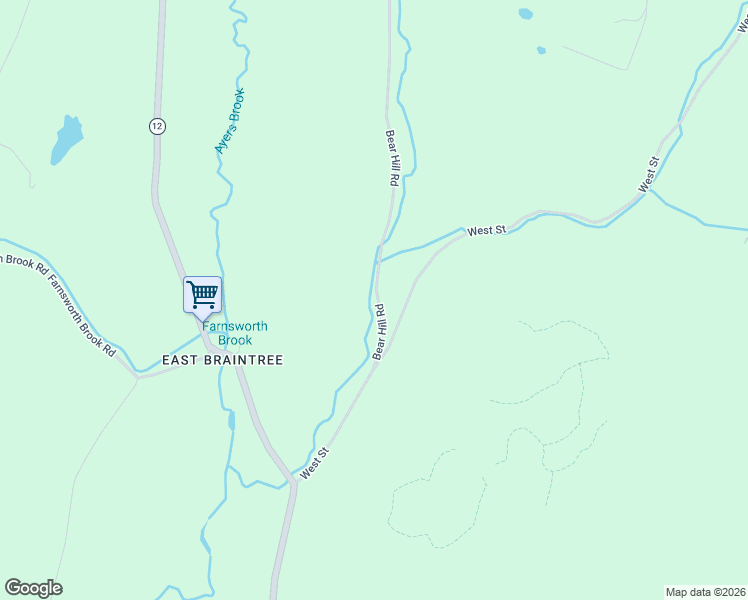 map of restaurants, bars, coffee shops, grocery stores, and more near 169 Bear Hill Road in Braintree