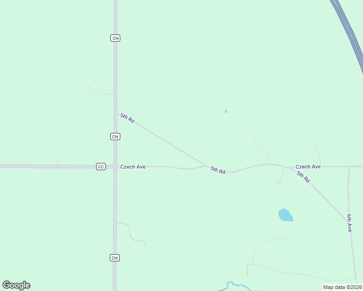 map of restaurants, bars, coffee shops, grocery stores, and more near W12790 5th Road in Coloma