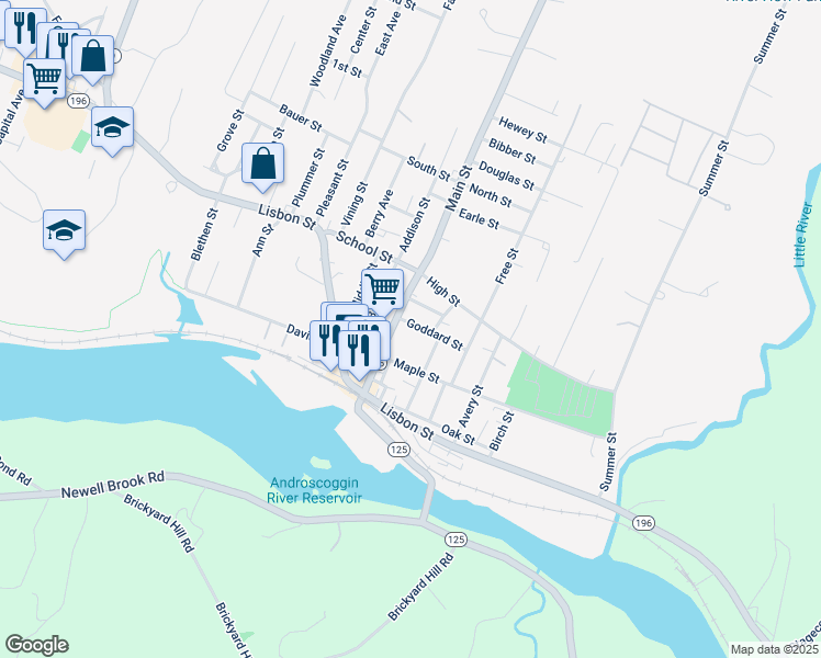 map of restaurants, bars, coffee shops, grocery stores, and more near 3A Goddard Street in Lisbon