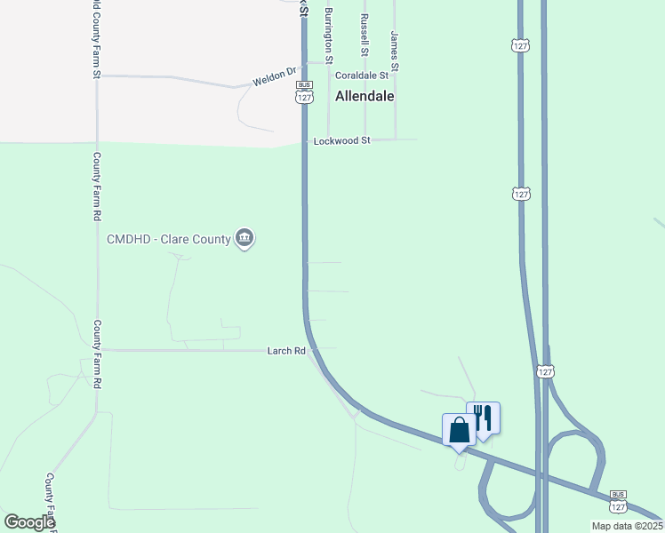 map of restaurants, bars, coffee shops, grocery stores, and more near 3110 Blanche Street in Harrison
