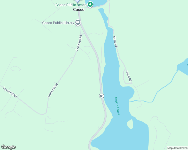 map of restaurants, bars, coffee shops, grocery stores, and more near 824 Meadow Road in Casco