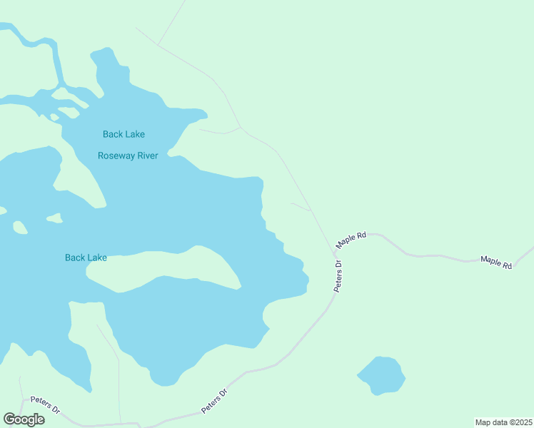 map of restaurants, bars, coffee shops, grocery stores, and more near 443 Peters Drive in Shelburne