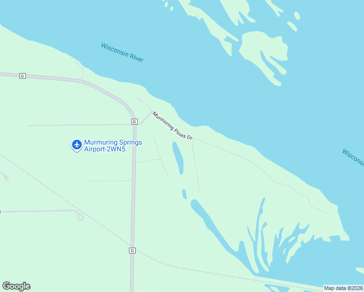 map of restaurants, bars, coffee shops, grocery stores, and more near N9757 West Bay Drive in Necedah