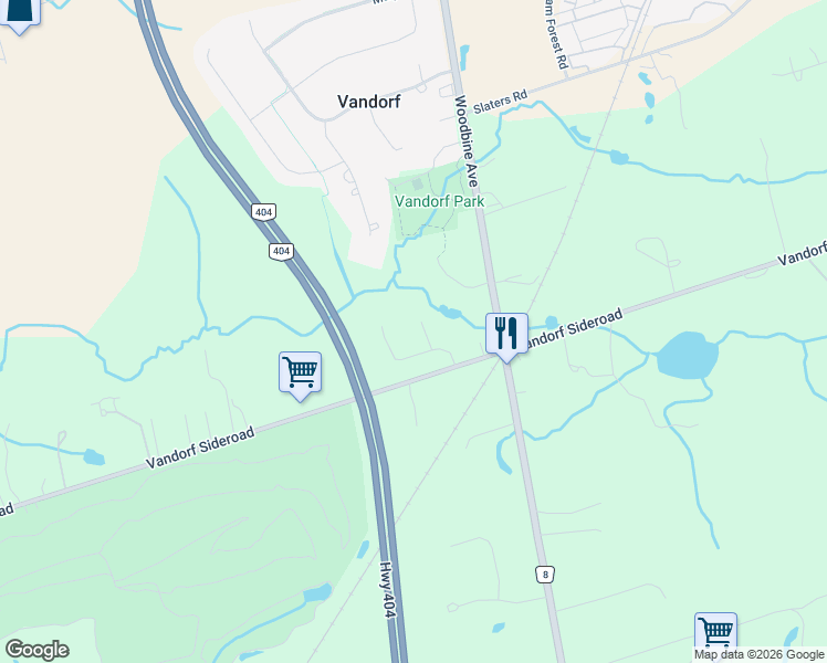 map of restaurants, bars, coffee shops, grocery stores, and more near 4 Ruth Court in Gormley