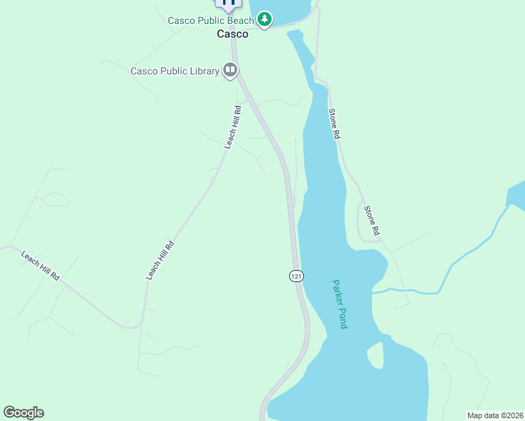 map of restaurants, bars, coffee shops, grocery stores, and more near 824 Meadow Road in Casco