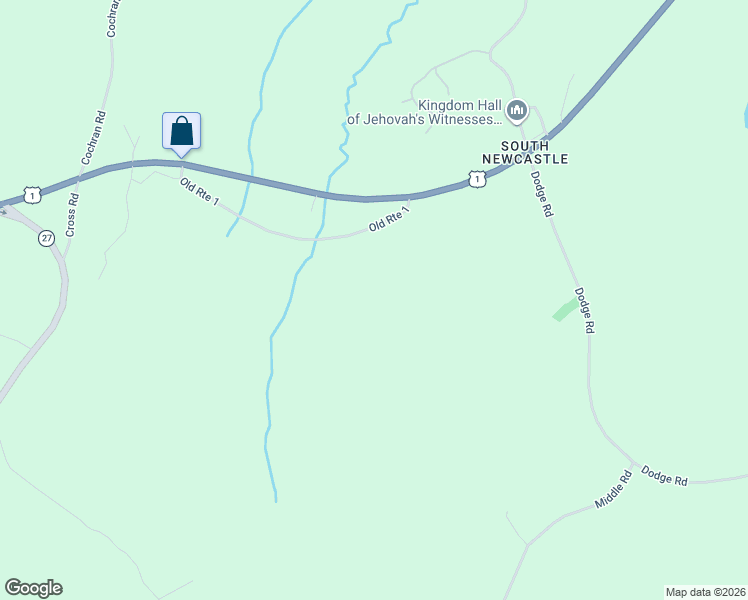 map of restaurants, bars, coffee shops, grocery stores, and more near 24B Old Route 1 in Edgecomb
